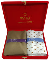 Raymond Unstitched Viscose Rayon Shirt & Trouser Fabric Printed