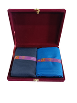 OCM Unstitched Cotton Blend Shirt & Trouser Fabric Solid