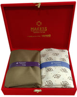 Raymond Unstitched Viscose Rayon Shirt & Trouser Fabric Printed