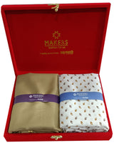 Raymond Unstitched Viscose Rayon Shirt & Trouser Fabric Printed