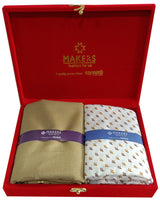 Raymond Unstitched Viscose Rayon Shirt & Trouser Fabric Printed