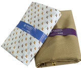 Raymond Unstitched Viscose Rayon Shirt & Trouser Fabric Printed