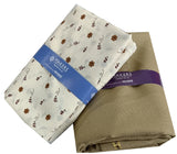 Raymond Unstitched Viscose Rayon Shirt & Trouser Fabric Printed