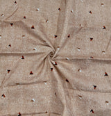 MANSFAB Mans Fab Cotton Blend Printed Shirt Fabric