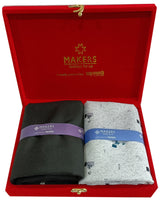 Raymond Unstitched Viscose Rayon Shirt & Trouser Fabric Printed