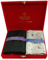 Raymond Unstitched Viscose Rayon Shirt & Trouser Fabric Printed