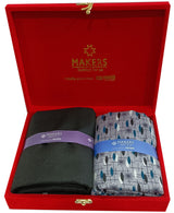 Raymond Unstitched Viscose Rayon Shirt & Trouser Fabric Printed