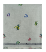 Linen Club Unstitched Jacquard Shirt Fabric Printed.