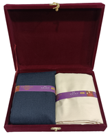 OCM Unstitched Cotton Blend Shirt & Trouser Fabric Solid.