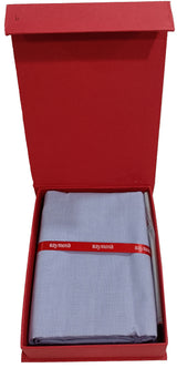 Raymond Unstitched Pure Cotton Shirt Fabric Self Design