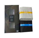 Raymond Unstitched Cotton Blend Shirt & Trouser Fabric Checkered