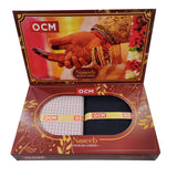 OCM Unstitched Cotton Shirt & Trouser Fabric Checkered