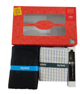 Raymond Unstitched Cotton Shirt & Trouser Fabric Checkered