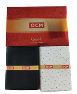 OCM Unstitched Cotton Shirt & Trouser Fabric Printed.