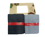 Arvind Unstitched Cotton Blend Shirt & Trouser Fabric Self Design