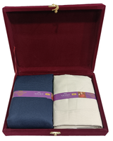 OCM Unstitched Cotton Blend Shirt & Trouser Fabric Solid.