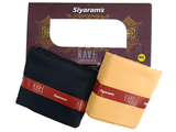 Siyaram"s Unstitched Cotton Plain Shirt & Trouser Fabric.