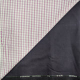 OCM Men's Cotton Shirt & Poly Viscose Trouser Fabric Combo Unstitched (Free Size) TUFAN-1013