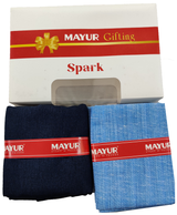 MAYUR Unstitched Pure Cotton Plain Shirt & Trouser Fabric Solid.