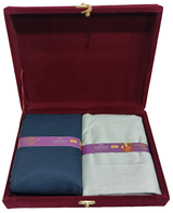 OCM Unstitched Cotton Blend Shirt & Trouser Fabric Solid.