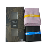 Raymond Unstitched Cotton Blend Shirt & Trouser Fabric Checkered.