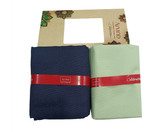 Arvind Unstitched Cotton Blend Shirt & Trouser Fabric Self Design