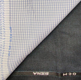 OCM Men's Cotton Shirt & Poly Viscose Trouser Fabric Combo Unstitched (Free Size) TUFAN-1017