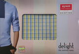 Raymond Cotton Checkered Shirt Fabric (Unstitched)-1017