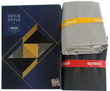 Raymond Unstitched Cotton Checkered Shirt & Trouser Fabric.