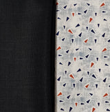 Raymond Poly Viscose Color Block Printed Shirt & Trouser Fabric (Unstitched)