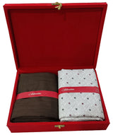 Arvind Unstitched Printed Cotton Shirt & Trouser Fabric Printed