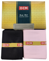 OCM Unstitched Cotton Shirt & Trouser Fabric Checkered