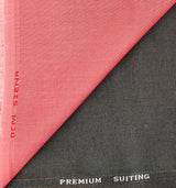 OCM Men's Cotton Shirt & Poly Viscose Trouser Fabric Combo Unstitched (Free Size) SILSILA-1024