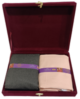 OCM Unstitched Cotton Blend Shirt & Trouser Fabric Solid