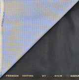 OCM Men's Cotton Shirt & Poly Viscose Trouser Fabric Combo Unstitched (Free Size) SILSILA-1026