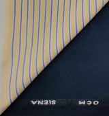 OCM Men's Cotton Shirt & Poly Viscose Trouser Fabric Combo Unstitched (Free Size) TUFAN-1027