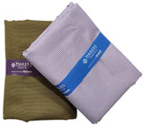 Raymond Cotton Self Design Shirt & Trouser Fabric (Unstitched)-2172