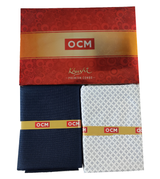 OCM Unstitched Cotton Shirt & Trouser Fabric Printed.