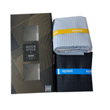 Raymond Unstitched Cotton Blend Shirt & Trouser Fabric Checkered