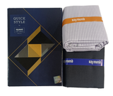 Raymond Unstitched Cotton Checkered Shirt & Trouser Fabric.