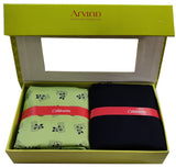 Arvind Pure Cotton Printed Shirt & Trouser Fabric (Unstitched)Yell-0035