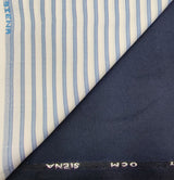 OCM Men's Cotton Shirt & Poly Viscose Trouser Fabric Combo Unstitched (Free Size) TUFAN-1037