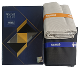 Raymond Unstitched Cotton Checkered Shirt & Trouser Fabric.