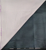 OCM Men's Cotton Shirt & Poly Viscose Trouser Fabric Combo Unstitched (Free Size) TUFAN-1038