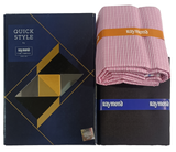 Raymond Unstitched Cotton Checkered Shirt & Trouser Fabric.