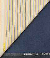 OCM Men's Cotton Shirt & Poly Viscose Trouser Fabric Combo Unstitched (Free Size) SILSILA-1003