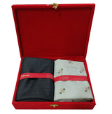 Arvind Unstitched Printed Cotton Shirt & Trouser Fabric Printed