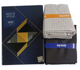 Raymond Unstitched Cotton Checkered Shirt & Trouser Fabric.
