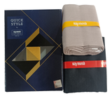 Raymond Unstitched Cotton Checkered Shirt & Trouser Fabric.