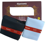 Siyaram"s Unstitched Cotton Plain Shirt & Trouser Fabric.